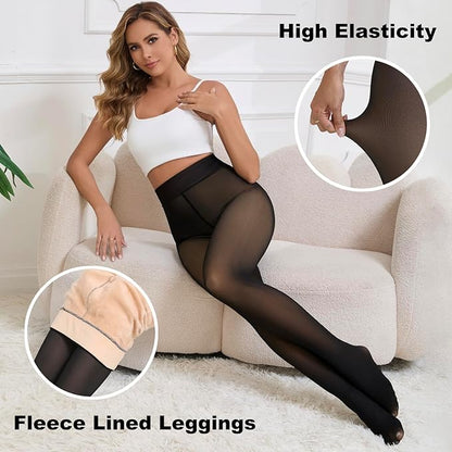 Fake translucent pantyhose